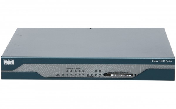 Cisco - CISCO1812/K9 - Dual Ethernet Security Router with ISDN S/T Backup