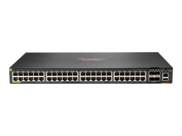 HPE - JL728B#ABB - Aruba Networking CX 6200F 48G Class4 PoE 4SFP+ 740W Switch - L3 - Managed - 48 x