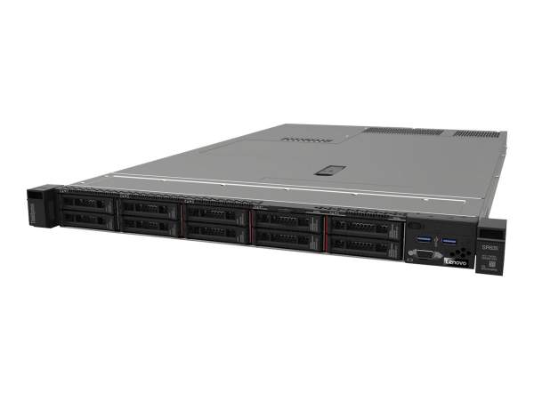 Lenovo - 7Y99A00LEA - ThinkSystem SR635 7Y99 - Server - rack-mountable - 1U - 1-way - 1 x EPYC 7302P / 3 GHz - RAM 32 GB - SAS - hot-swap 2.5" bay(s) - no HDD - AST2500 - no OS