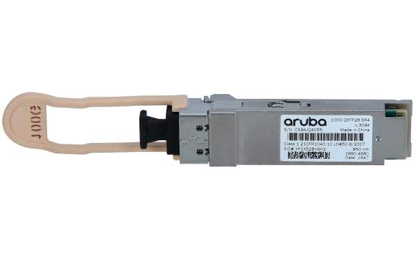 HP - JL309A - Aruba X151 12-strand - QSFP28 transceiver module - 100 Gigabit Ethernet - 100GBase-SR4