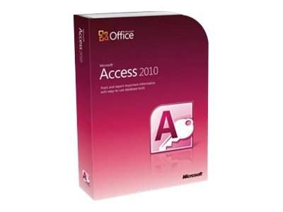 Microsoft - 077-05757 - Microsoft Access 2010 - Box-Pack - 1 PC - DVD