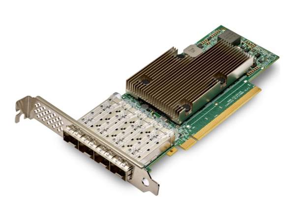 Lenovo - 4XC7A80566 - ThinkSystem Broadcom 57504 10/25GbE SFP28 4-Port PCIe Ethernet Adapter