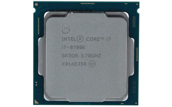 Intel - BX80684I78700K - Intel Core i7 8700K - 3.7 GHz - 6 Kerne - 12 Threads
