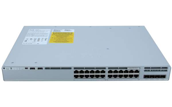 Cisco - C9200L-24T-4G-E - Catalyst 9200L - Network Essentials - Switch - L3 - 24 x 10/100/1000 + 4 x Gigabit SFP (Uplink)