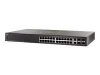 Cisco - SG500-28MPP-K9-G5 - Small Business SG500-28MPP - Switch - 1.000 Mbps - 28-Port 1 HE - Ra