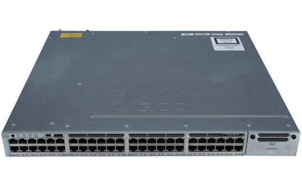 Cisco - WS-C3850-48T-E - Cisco Catalyst 3850 48 Port Data IP Services