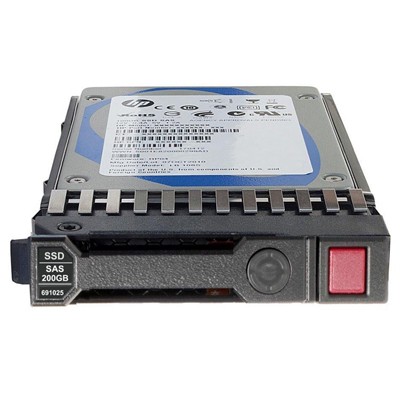 HPE - 691025-001 - HPE 691025-001 Solid State Drive (SSD) 200 GB SAS 2.5"