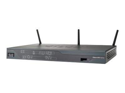 Cisco - CISCO886W-GN-E-K9 - Cisco 886 ADSL2/2+ Annex B Router w/ 802.11n ETSI Comp