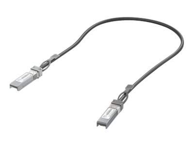 Ubiquiti - UACC-DAC-SFP10-0.5M - 10GBase direct attach cable - SFP+ to SFP+ - 50 cm - 4.2 mm - passive