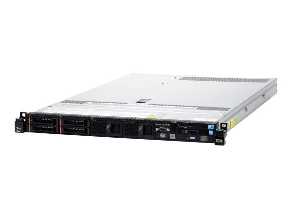 IBM - 7914C3G - Lenovo System x3550 M4 7914 - Server - rack-mountable - 1U - 2-way - 1 x Xeon E5-2620V2 / 2.1 GHz - RAM 8 GB - SAS - hot-swap 2.5" bay(s) - no HDD - G200eR2 - GigE - no OS