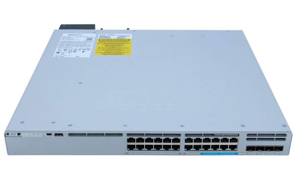 Cisco - C9300L-24UXG-4X-E - Catalyst 9300L - Network Essentials - switch - L3 - Managed - 24 x 10/100/1000 (UPOE) + 4 x 10 Gigabit SFP+ (uplink) - rack-mountable - UPOE (880 W)