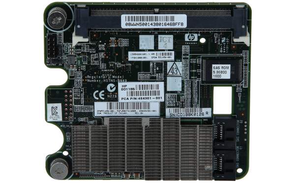 HPE - 531456-001 - SmartArray P712m/ZM - SAS - SATA - PCI Express x8 - 6 Gbit/s - ProLiant BL280c G6 - 101 mm - 114 mm