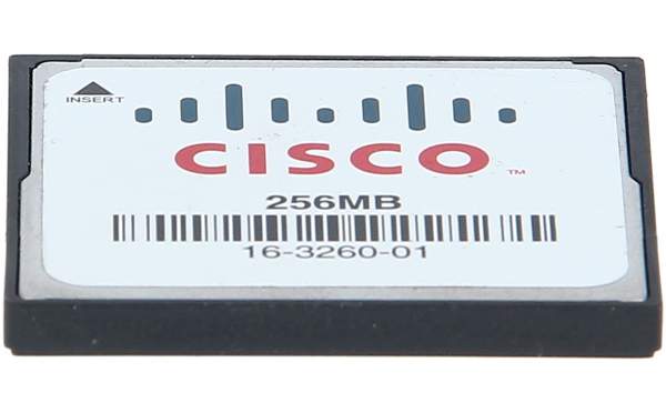 Cisco - MEM2800-256CF= - 256MB Compact Flash Memory for 2800 Series - 0,25 GB - CompactFlash