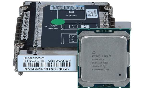 HPE - 819852-B21 - Intel Xeon E5-2690 v4 - Intel® Xeon® E5 v4 - LGA 2011-v3 - Server/workstation - 14 nm - 2,6 GHz - E5-2690V4