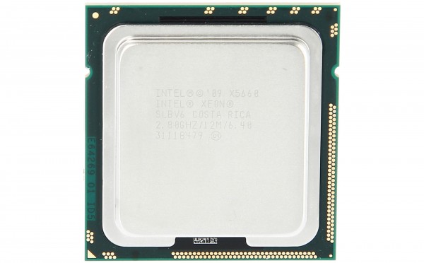 HPE - 594883-001 - Intel Xeon X5660 - Intel® Xeon® serie 5000 - Socket B (LGA 1366) - Server/workstation - 32 nm - 2,8 GHz - X5660