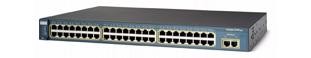 Cisco - WS-C2950SX-48-SI - 48 10/100 and 2 1000BASE-SX uplink ports, Standard Image