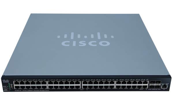 Cisco - SX350X-52-K9-EU - 52-Port 10GBase-T Stackable Managed Switch