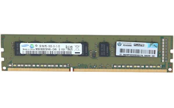HP - 500208-061 - HP 1GB 1Rx8 PC3-10600E-9 Kit