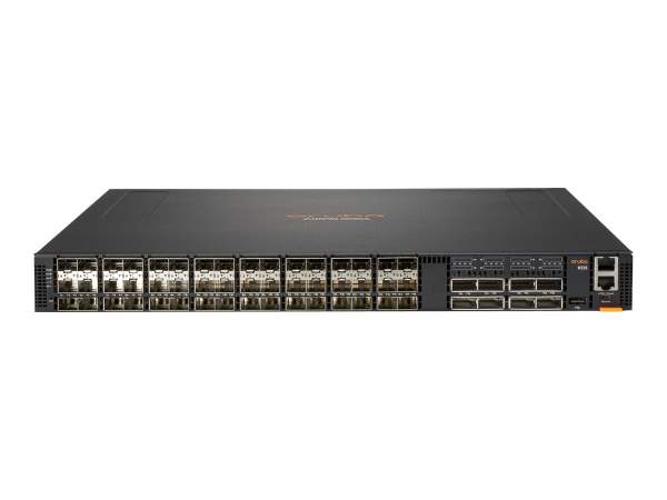 HPE - JL858A - Aruba 8325-48Y8C - Switch - L3 - Managed - 48 x 1/10/25 Gigabit SFP / SFP+ / SFP28 + 8 x 40/100 Gigabit QSFP+ / QSFP28 - back to front airflow - rack-mountable - DC power - TAA Compliant