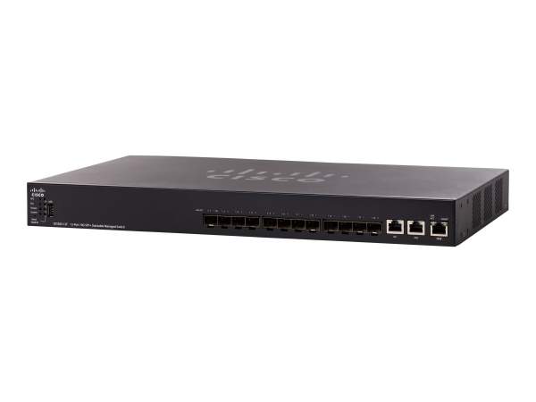Cisco - SX550X-12F-K9-EU - 12-Port 10G SFP+ Stackable Managed Switch