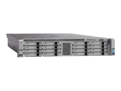 Cisco Systems - UCSC-C240-M4SX - Server - rack-mountable - 2U - 2-way - no CPU - RAM 0 GB - SATA/SAS - hot-swap 2.5" bay(s) - no HDD - G200e - GigE - monitor: none - remanufactured