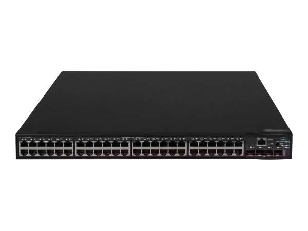 HPE - JL824A - FlexNetwork 5140 48G PoE+ 4SFP+ EI - Switch - L3 - smart - 48 x 10/100/1000 (PoE+) + 4 x 10 Gigabit Ethernet / 1 Gigabit Ethernet SFP+ - rack-mountable - PoE+ (370 W)