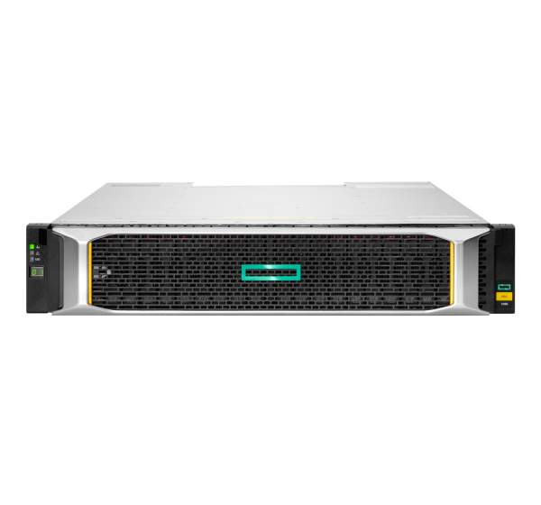 HP - R0Q86A - Modular Smart Array 1060 10GBASE-T iSCSI SFF Storage - Hard drive array - 0 TB - 24 bays (SAS-3) - iSCSI (10 GbE) (external) - rack-mountable - 2U