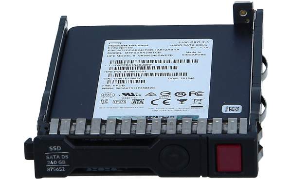 HPE - 875503-B21 - 875503-B21 - 240 GB - 2.5" - 6 Gbit/s