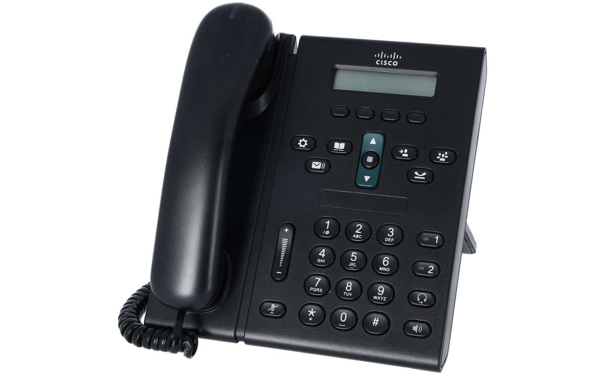 Cisco - CP-6921-C-K9= - Cisco Unified IP Phone 6921, Charcoal, Standard
