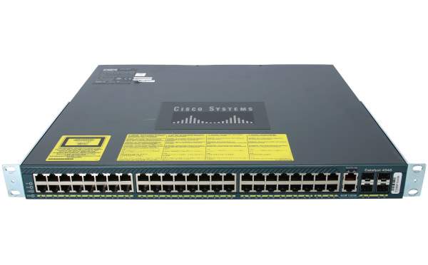 Cisco - WS-C4948E-E - Catalyst 4948E, ES, 48-Port 10/100/1000+ 4 SFP+, AC p/s