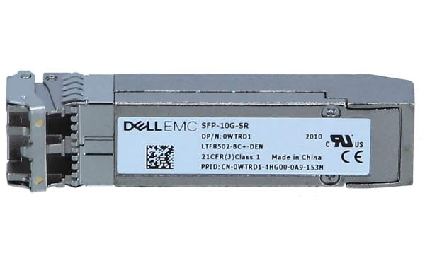 Dell - 0WTRD1 - SFP+ transceiver module - 10 GigE - 10GBase-SR - up to 300 m - 850 nm