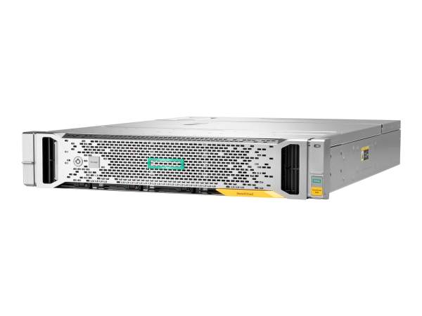 HPE - N9X20A - StoreVirtual 3200 4-port 10GbE iSCSI SFF Storage - Serial Attached SCSI (SAS) - 2.5" - 26,3 kg - Armadio (2U)