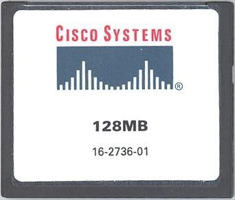 Cisco - MEM-C4K-FLD128M= - Cat 4500 IOS-based Supervisor, Compact Flash, 128MB Spare