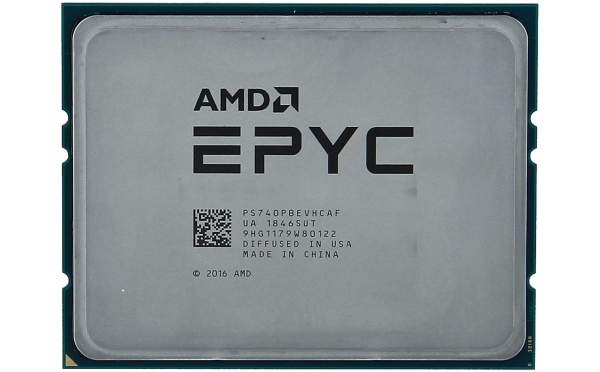 AMD - PS740PBEVHCAF - EPYC 7401P - 2 GHz - 24-core - 48 threads - 64 MB cache - Socket SP3