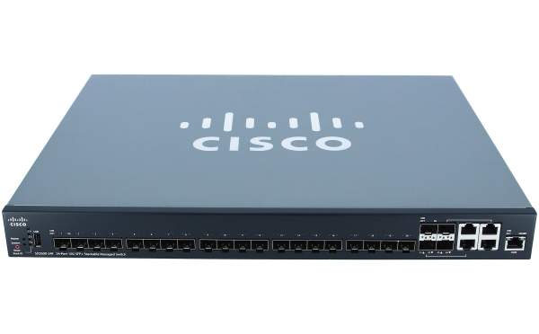 Cisco - SX350X-24F-K9-EU - 24-Port 10G SFP+ Stackable Managed Switch