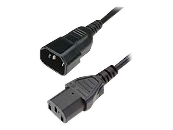 HPE - 142257-006 - Jumper Cord - Kabel - Strom / Netzteil Stromkabel 1,37 m - Schwarz