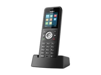 Yealink - W59R - Cordless extension handset - with Bluetooth interface with caller ID - DECT\CAT-iq - 3-way call capability - black