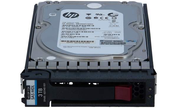 HPE - 625140-001 - 3TB hot-plug dual-port SAS hard disk drive - 3.5" - 3000 GB - 7200 Giri/min