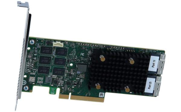 HPE - P06367-B21 - Broadcom MegaRAID MR416i-p - Storage controller (RAID) - 16 Channel - SATA 6Gb/s / SAS 12Gb/s / PCIe 4.0 (NVMe) - PCIe 4.0 x8