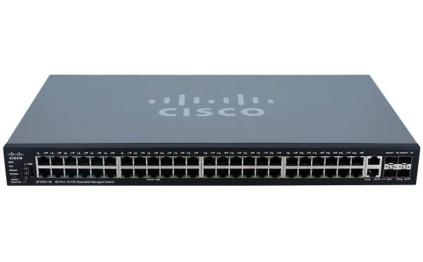 Cisco - SF550X-48-K9-EU - SF550X-48 - Gestito - L3 - Fast Ethernet (10/100) - Montaggio rack - 1U