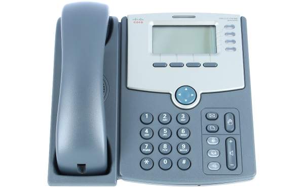 Cisco - SPA504G - 4 Line IP Phone With Display, PoE and PC Port