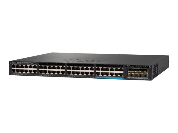 Cisco - WS-C3650-12X48UQ-L - WS-C3650-12X48UQ-L - L2/L3 - Gigabit Ethernet (10/100/1000) - Full duplex - Montaggio rack - 1U
