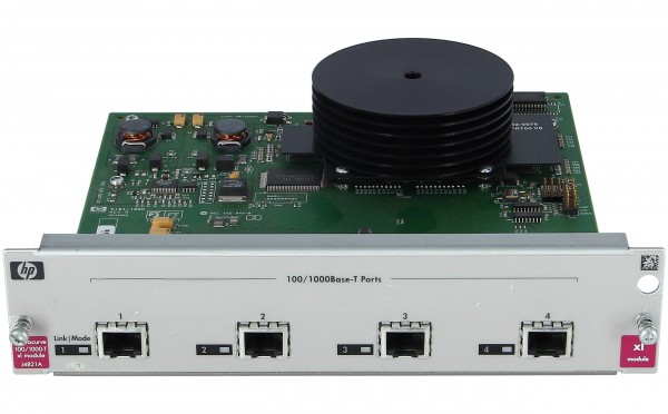HPE - J4821A - ProCurve Switch XL 100/1000-T Module 4-port Rete di accessori