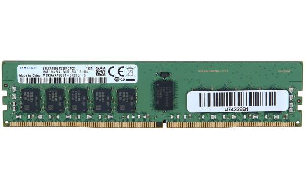 Samsung - M393A2K40CB1-CRC - Samsung DDR4 - 16 GB - DIMM 288-PIN - 2400 MHz / PC4-19200