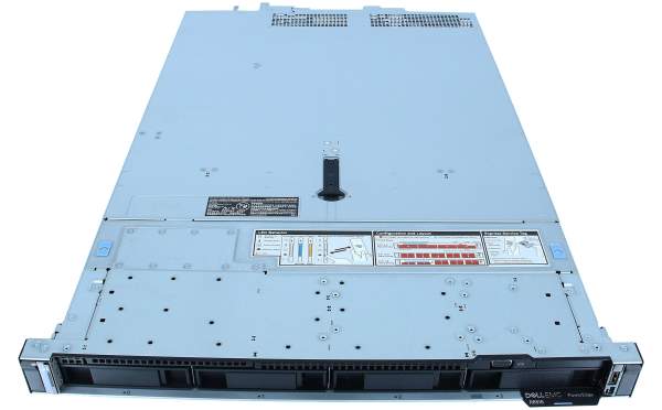 Dell - J84PR - EMC PowerEdge R6515 - Server - rack-mountable - 1U - 1-way - 1 x EPYC 7352 / 2.3 GHz - RAM 32 GB - SAS - hot-swap 3.5" bay(s) - SSD 480 GB - G200eR2 - GigE