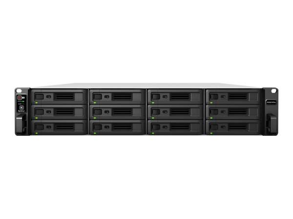 Synology - RS3621RPxs - RackStation RS3621RPxs - NAS server - 12 bays - rack-mountable - SATA 6Gb/s