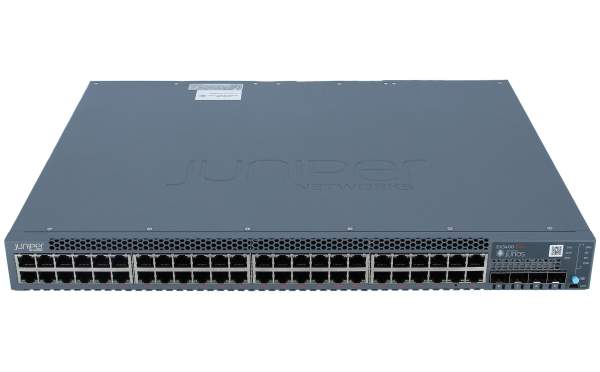 Juniper - EX3400-48P - EX3400 48-port 10/100/1000BaseT PoE+, 4