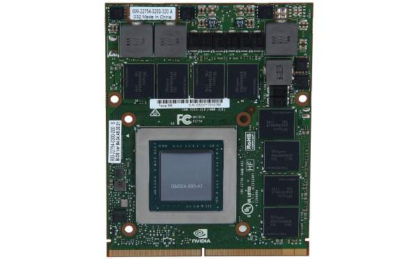 HP - 806127-001 - NVIDIA HP Tesla M6 8GB MXM 3.1 GPU Card