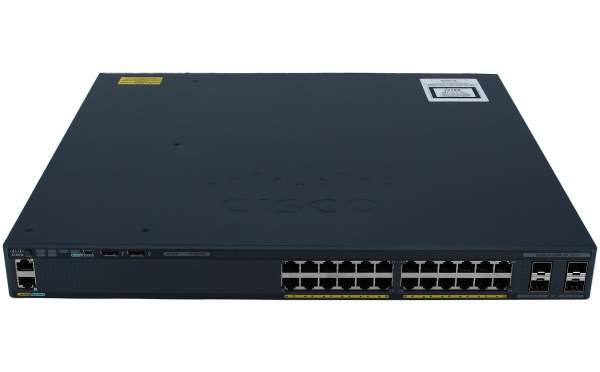 Cisco - WS-C2960XR-24TS-I - Catalyst WS-C2960XR-24TS-I - Gestito - L2 - Gigabit Ethernet (10/100/1000) - Full duplex - Montaggio rack