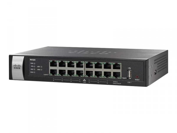 Cisco - RV325-WB-K9-G5 - Small Business RV325 - Router - 14-Port-Switch